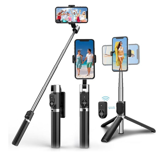 360° Rotating Bluetooth Selfie Stick Tripod